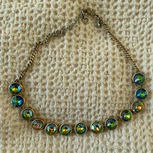 J. Crew Factory Bezel Necklace